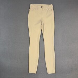 Lululemon Pants Womens 27 Brown Slim Fit City Sleek 5 Pocket 7/8 Stretch Nylon